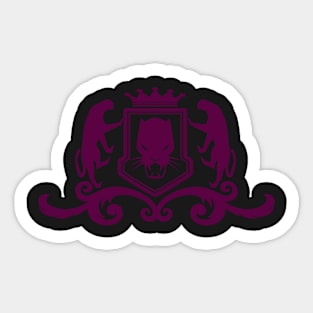 Panther style regal shirt Sticker